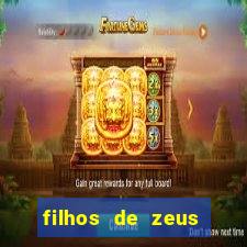 filhos de zeus mitologia grega